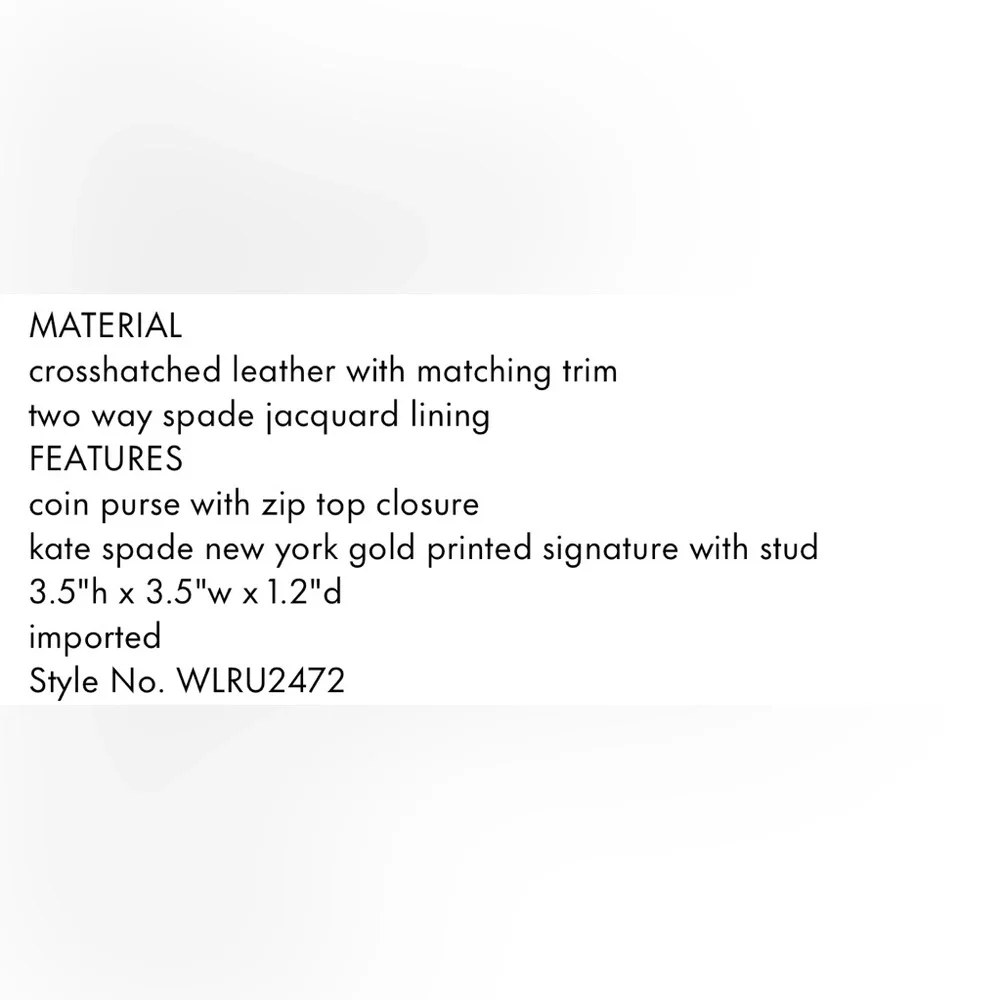 NWT kate spade Watermelon Coin Purse - Picture 6 of 8